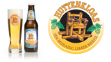 Huttenkloas visuelles Bier altes Logo